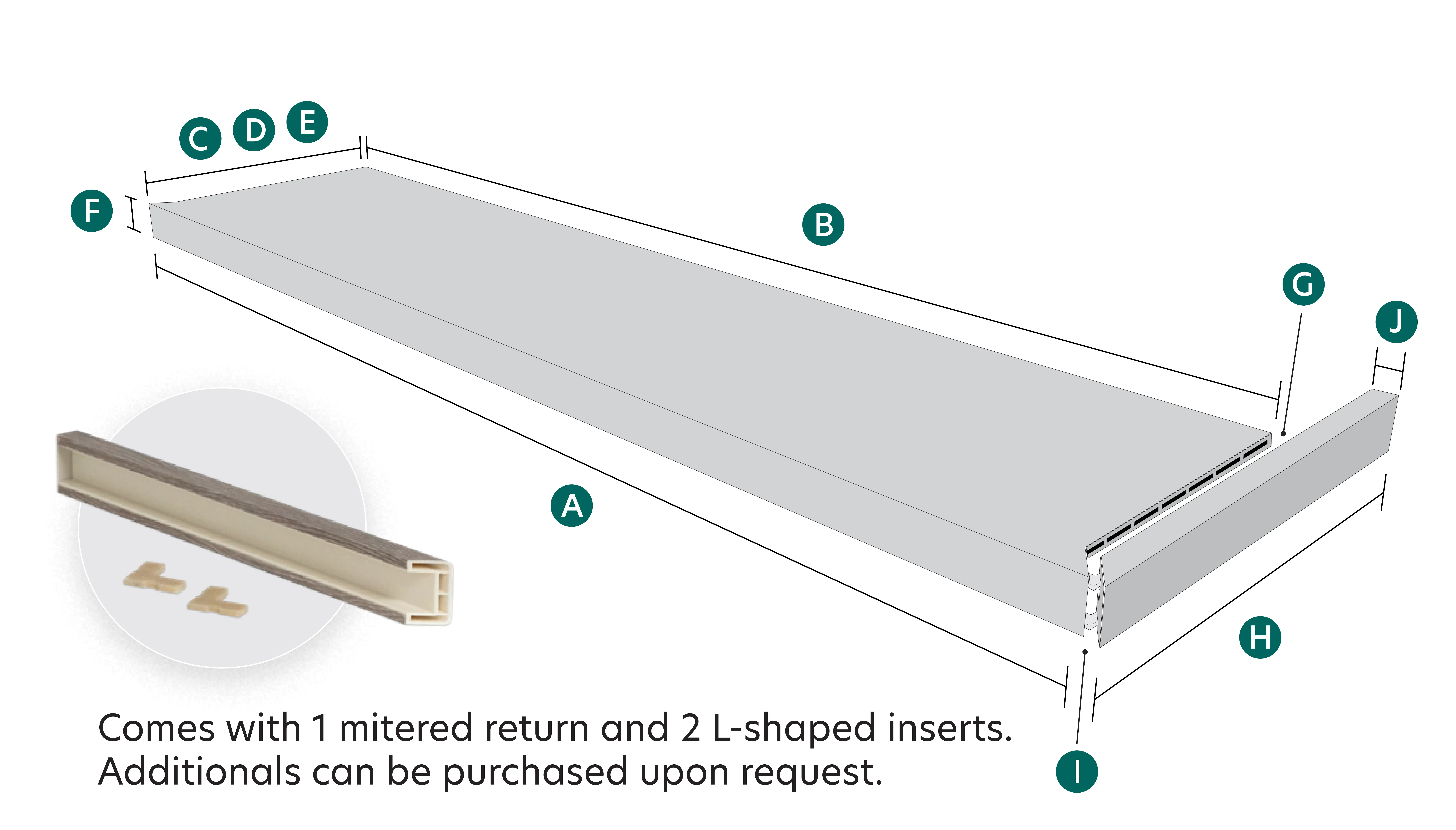 Urban Stair Tread Dimensions Diagram