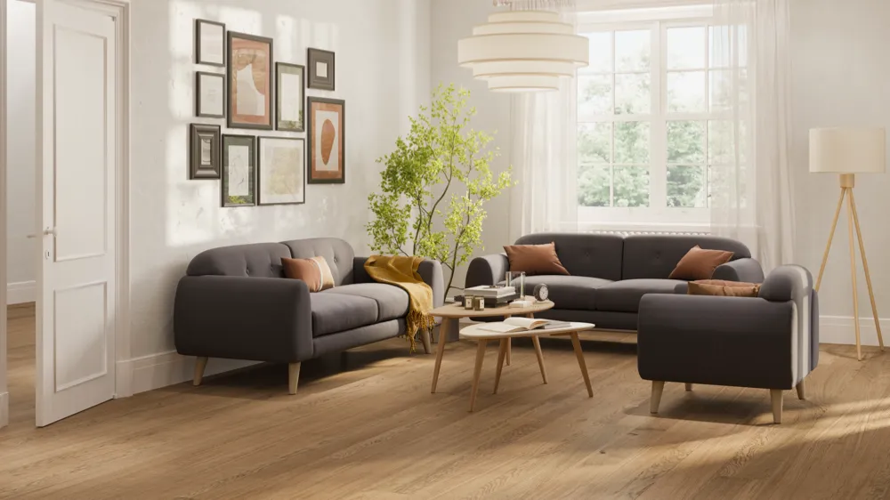 Vista Brown Oak Smooth Finish