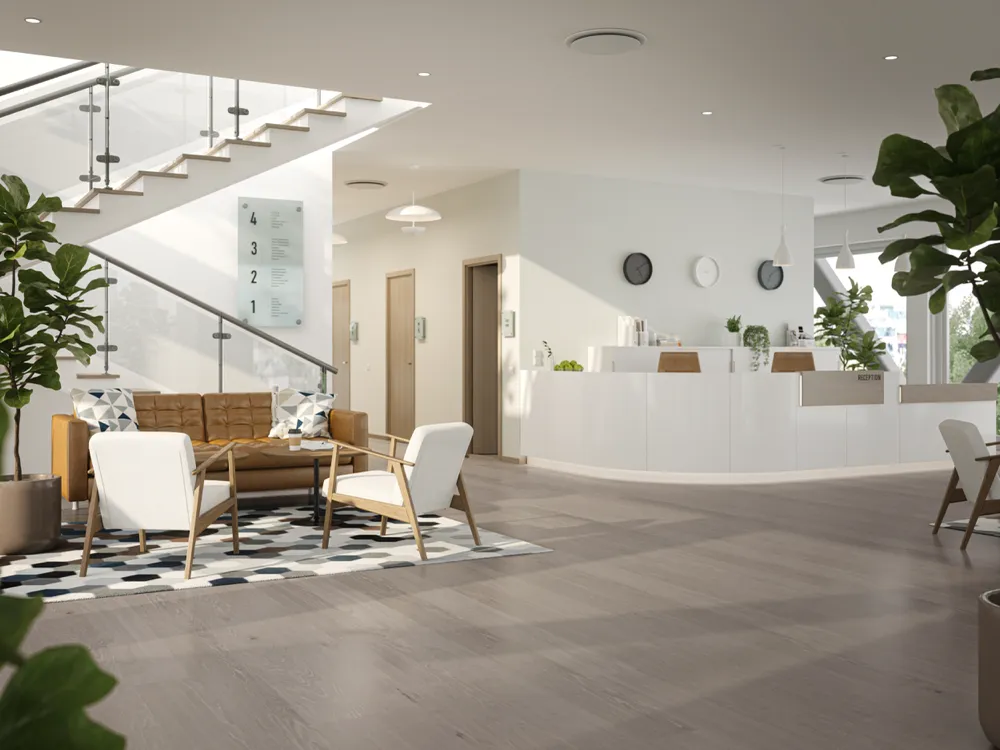 Contrast Silver Oak Nature Grade Smooth Finish