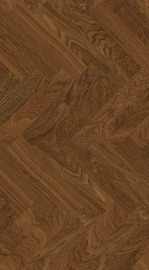 Classic Herringbone Terra Brown Oak Select Grade Smooth Finish